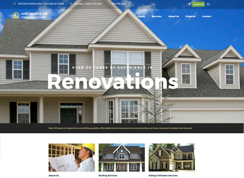 Website design Camden SC - M5 Studio