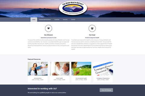 Website design Camden SC - M5 Studio